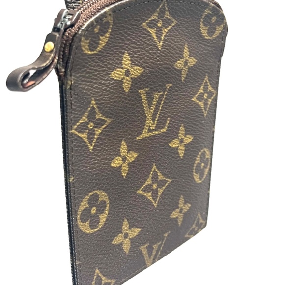Louis Vuitton Monogram Pochette Secret 1988 | Vintage Mini Crossbody Bag - Picture 2 of 16